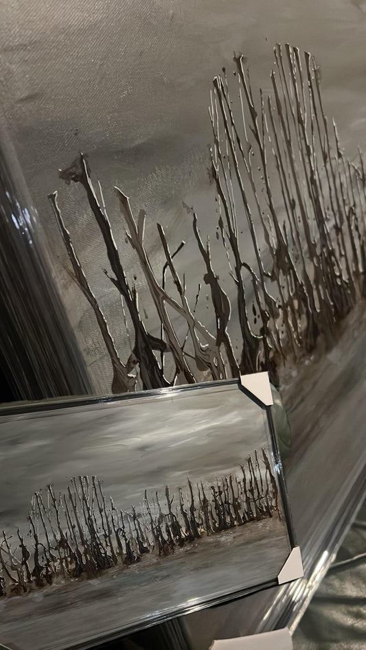 DEAD TREES HINZE DAM -Private Commission