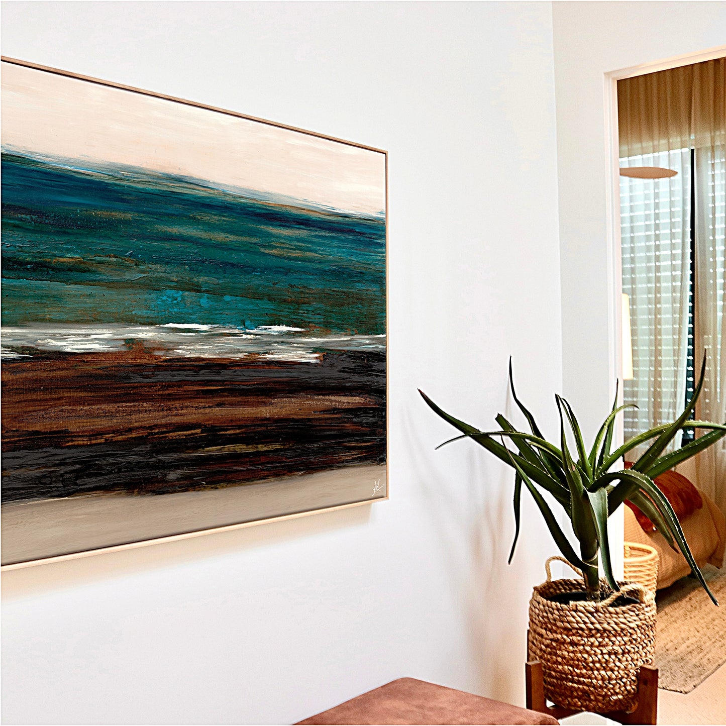 Phillip Island - THE BLOCK 2024 FRAMED PRINT Exclusive to THE BLOCK SHOP