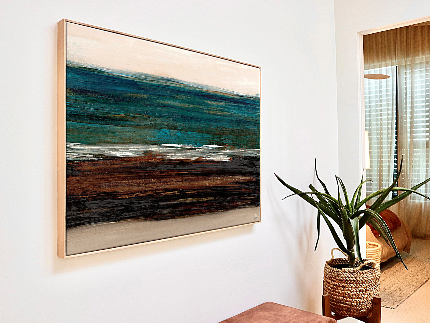 Phillip Island - THE BLOCK 2024 FRAMED PRINT Exclusive to THE BLOCK SHOP