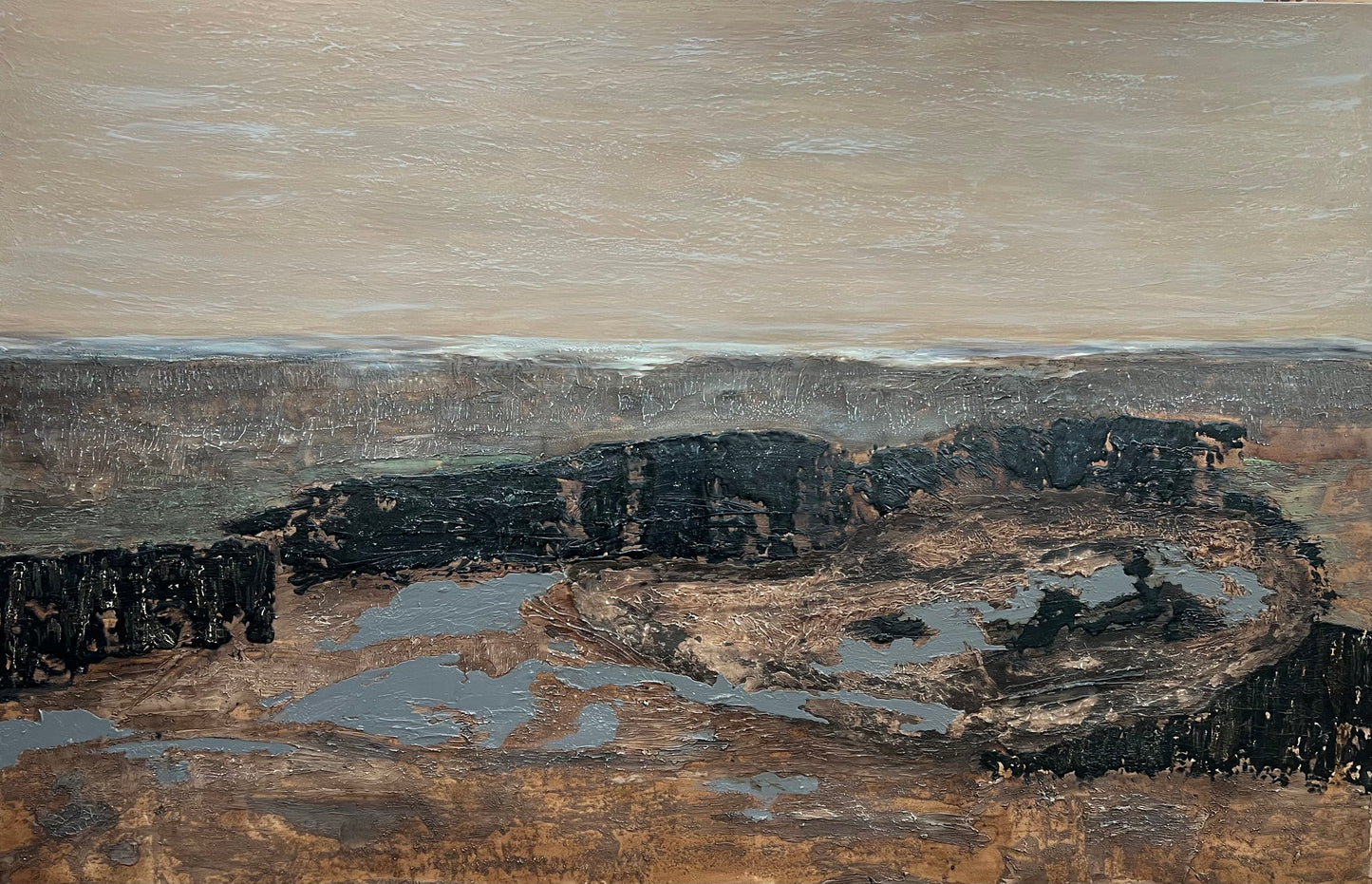 CANYON'S EDGE - Original Artwork