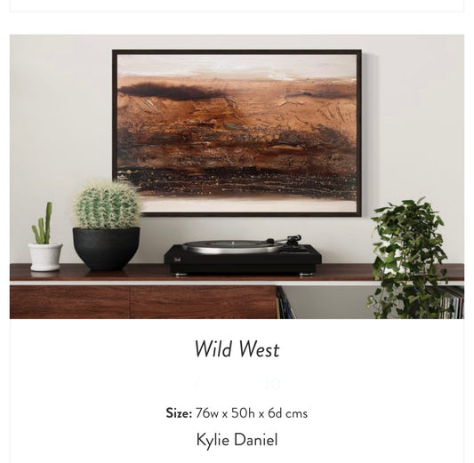 Wild West - ORIGINAL ARTWORK