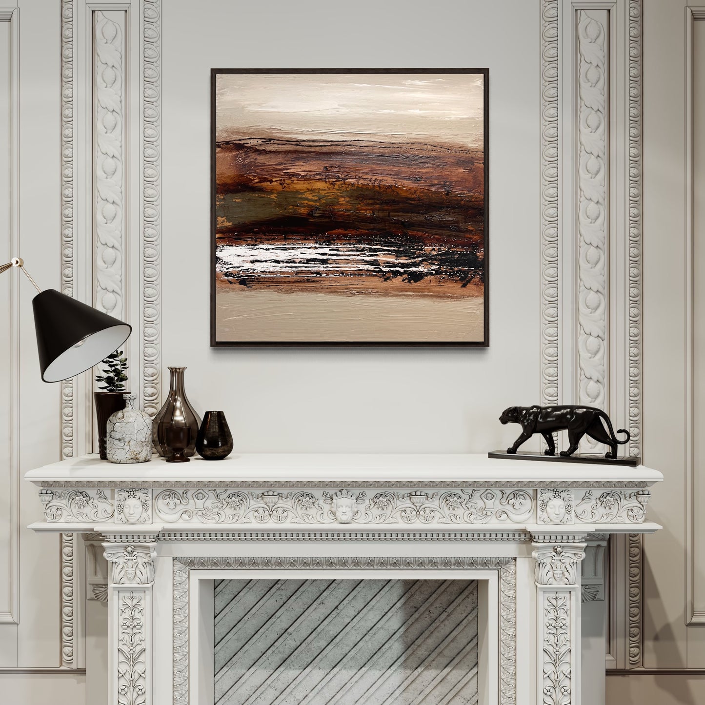 Rabbit Fence - FRAMED PRINT Exclusive to ARTIST LANE
