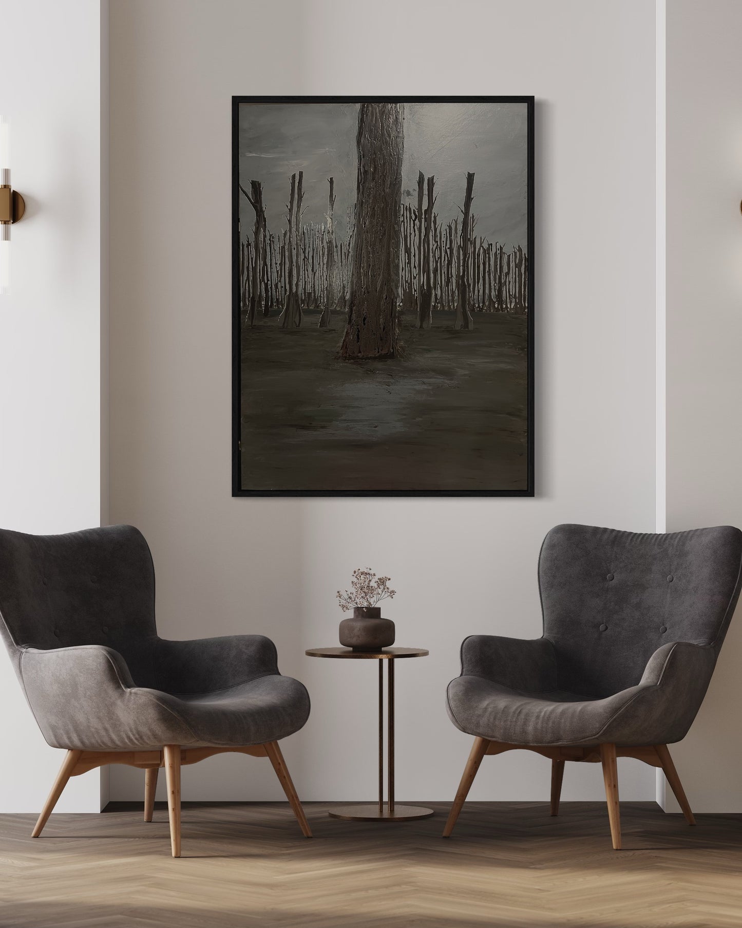 TREE STUDY HINZE DAM -Private Commission