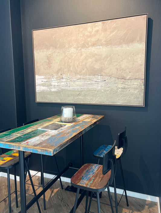 FLAT WHITE - original artwork