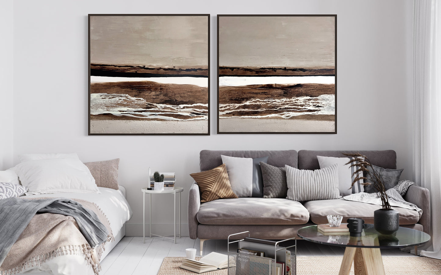 LAKE EYRE SALT (LEFT) - Limited Edition Print