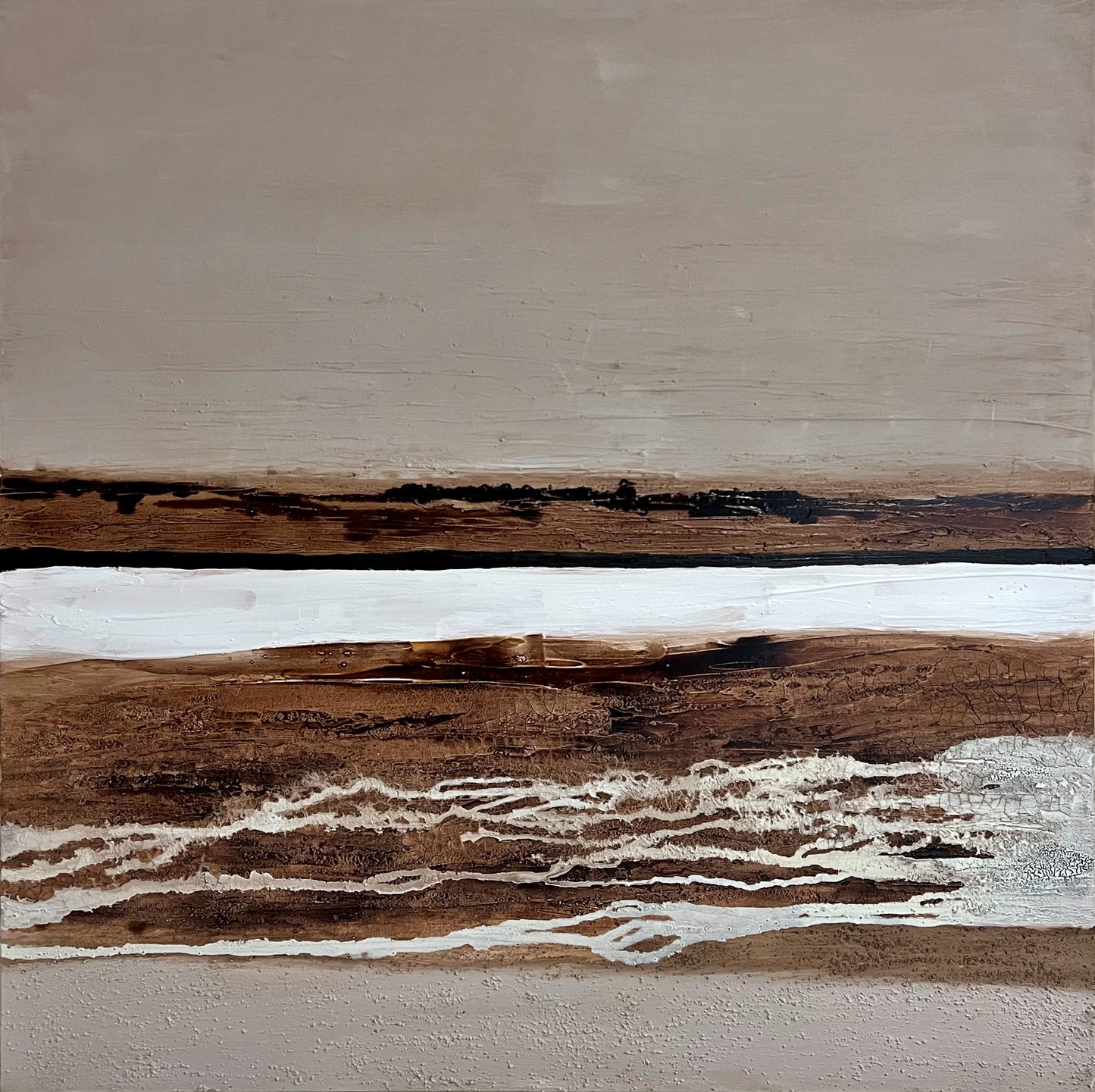 LAKE EYRE SALT (RIGHT) - Limited Edition Print