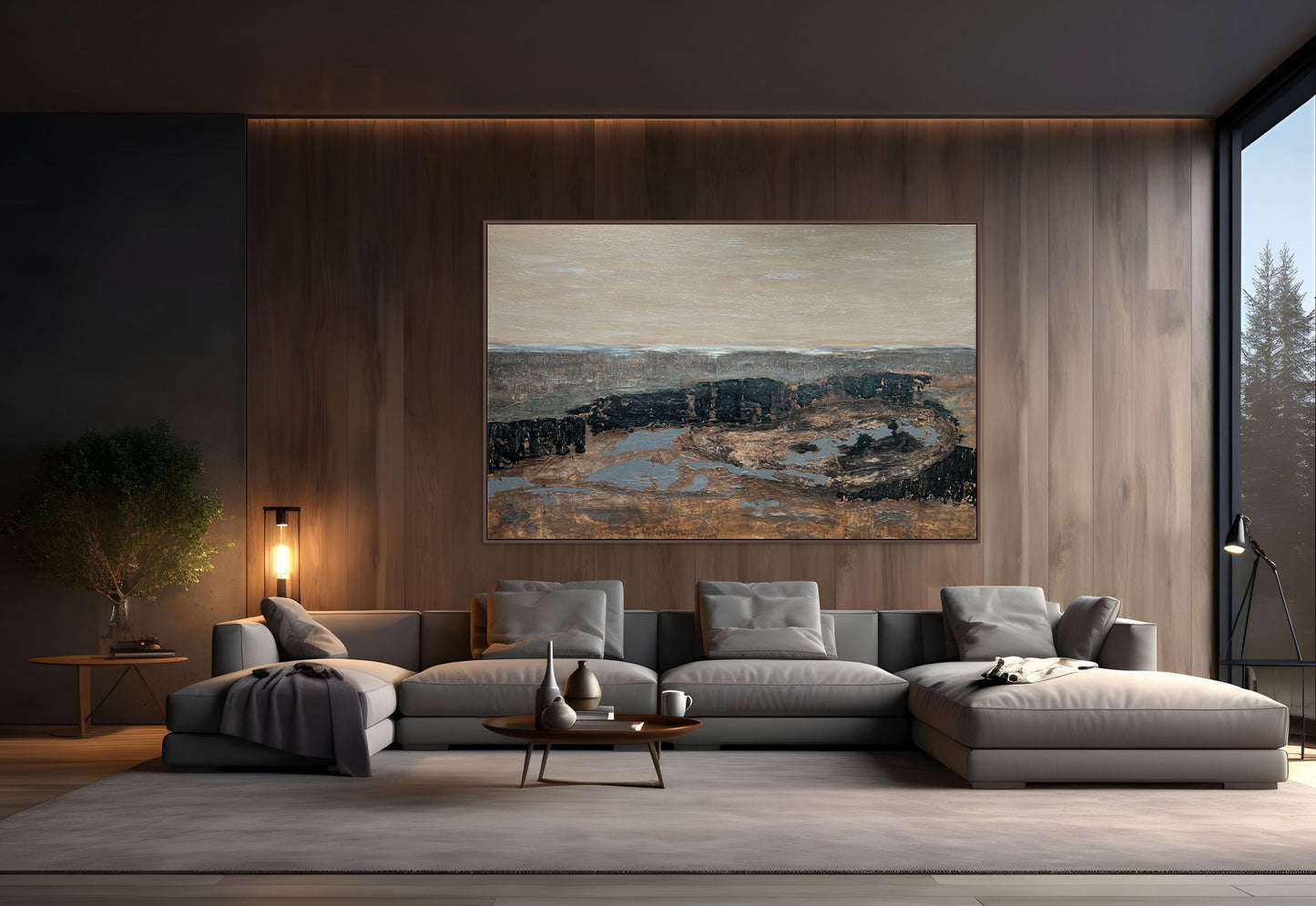 CANYON'S EDGE - Original Artwork