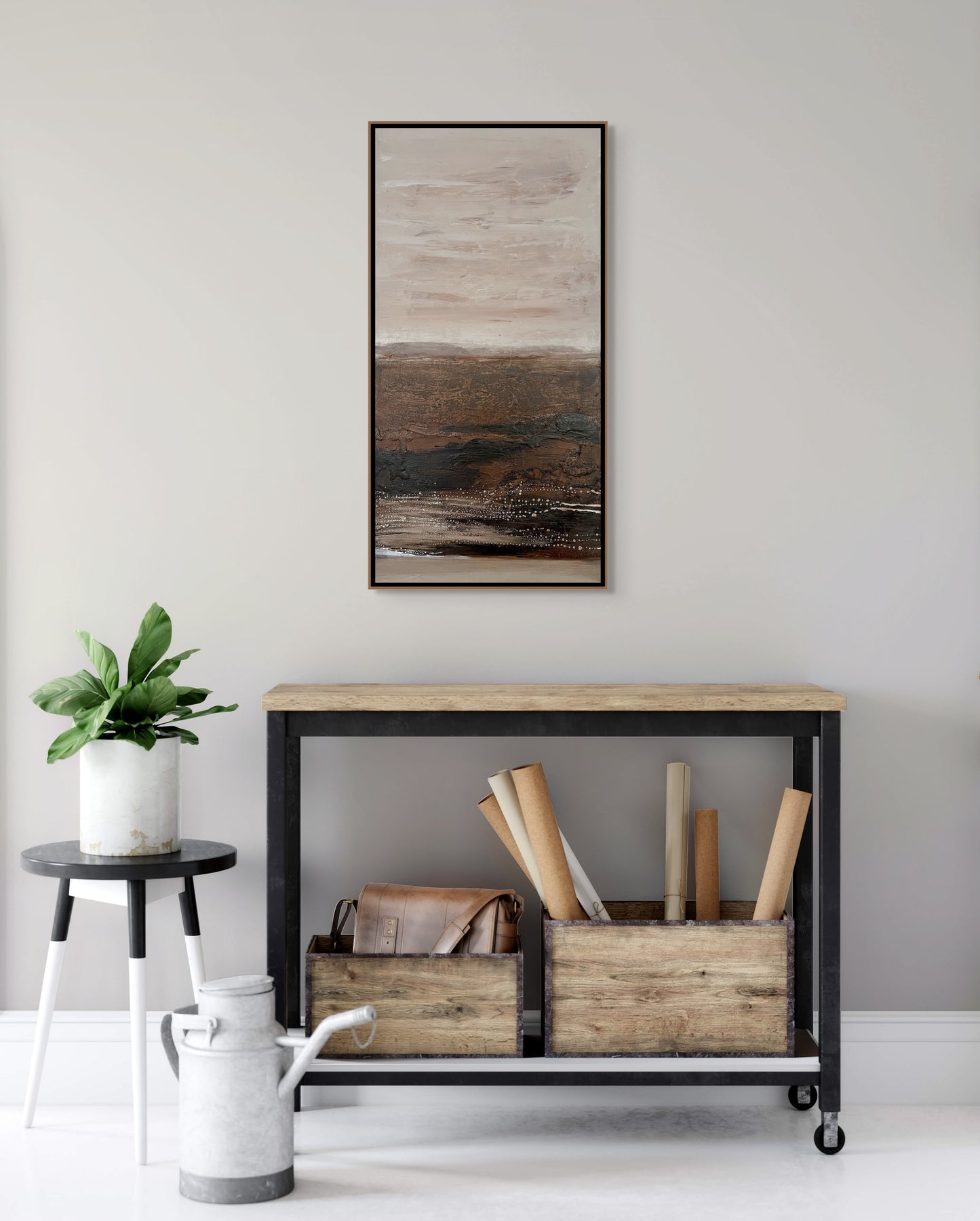 DISTANT MOUNTAIN RANGE - Original Artwork