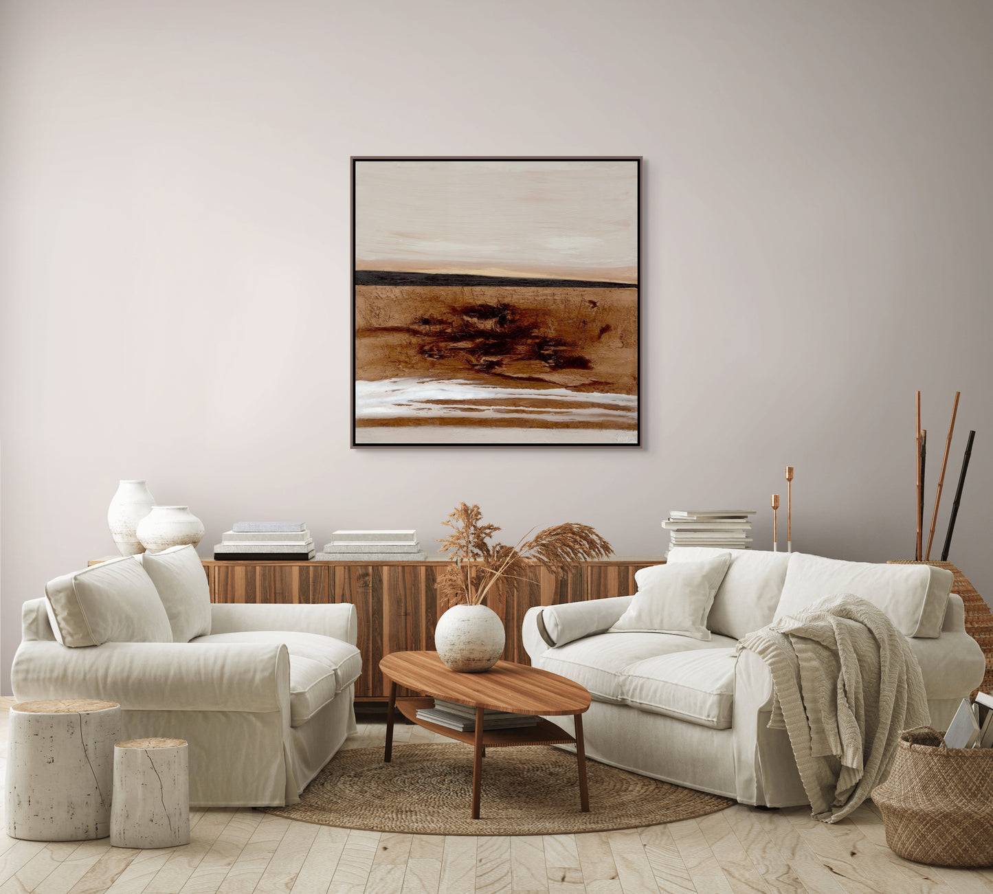 Lake Eyre Sunset - ORIGINAL ARTWORK