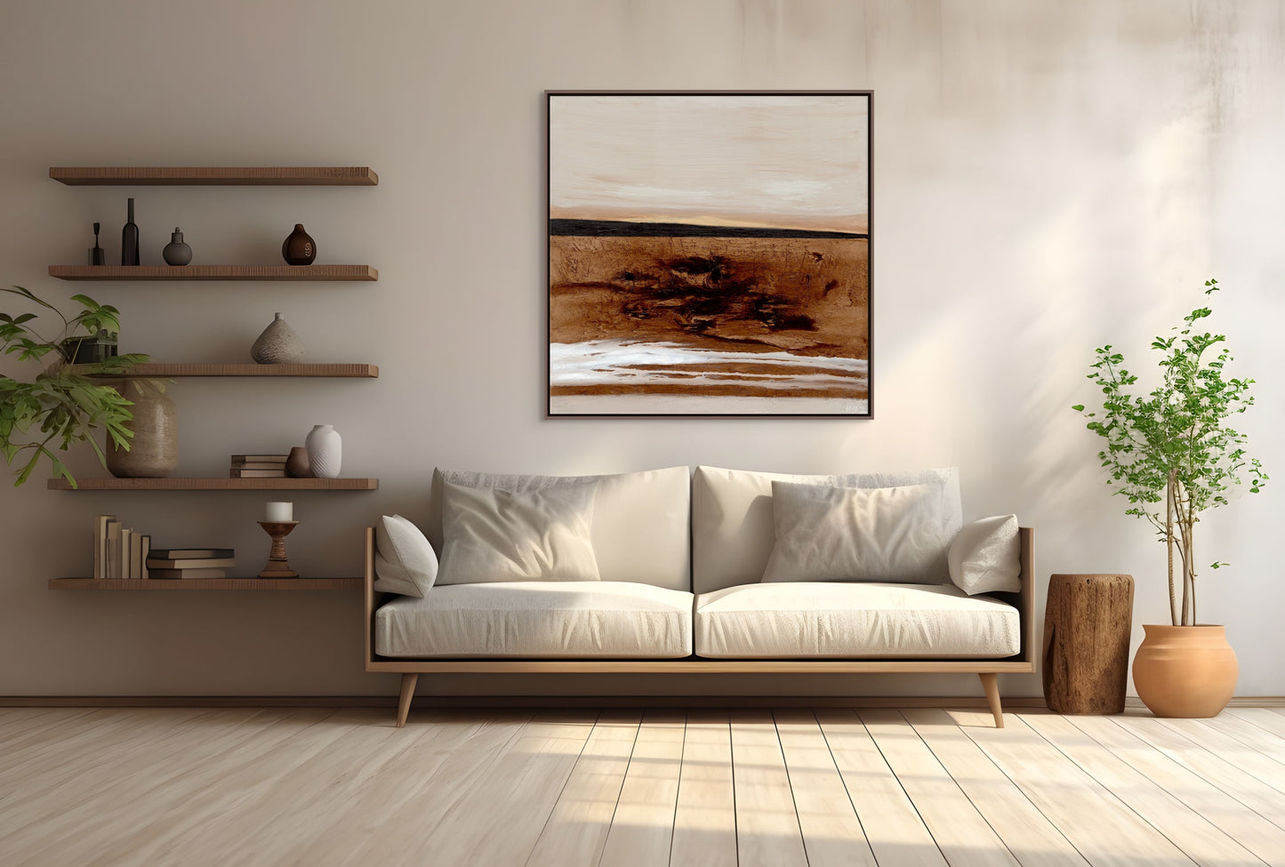 Lake Eyre Sunset - ORIGINAL ARTWORK