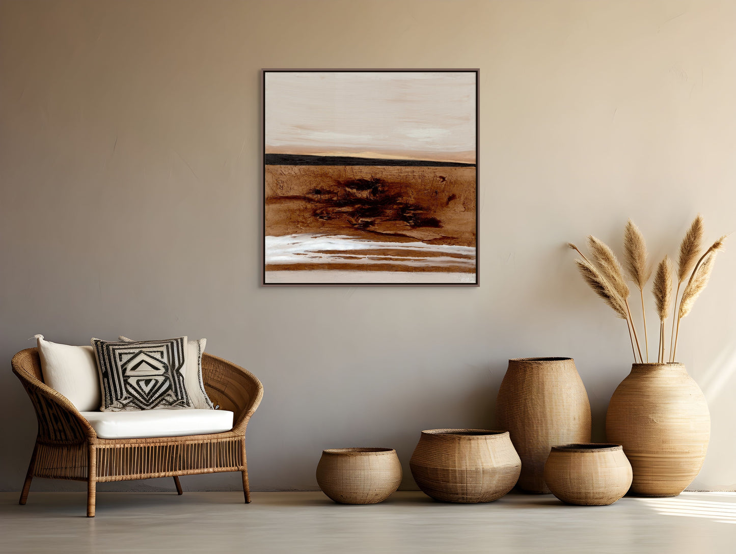Lake Eyre Sunset - ORIGINAL ARTWORK