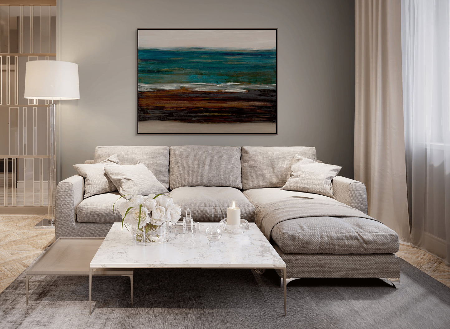 Phillip Island - THE BLOCK 2024 FRAMED PRINT Exclusive to THE BLOCK SHOP