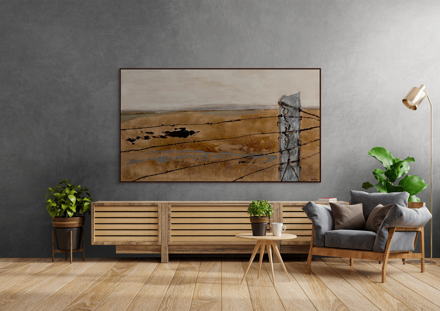 THE LONG PADDOCK - Limited Edition Print