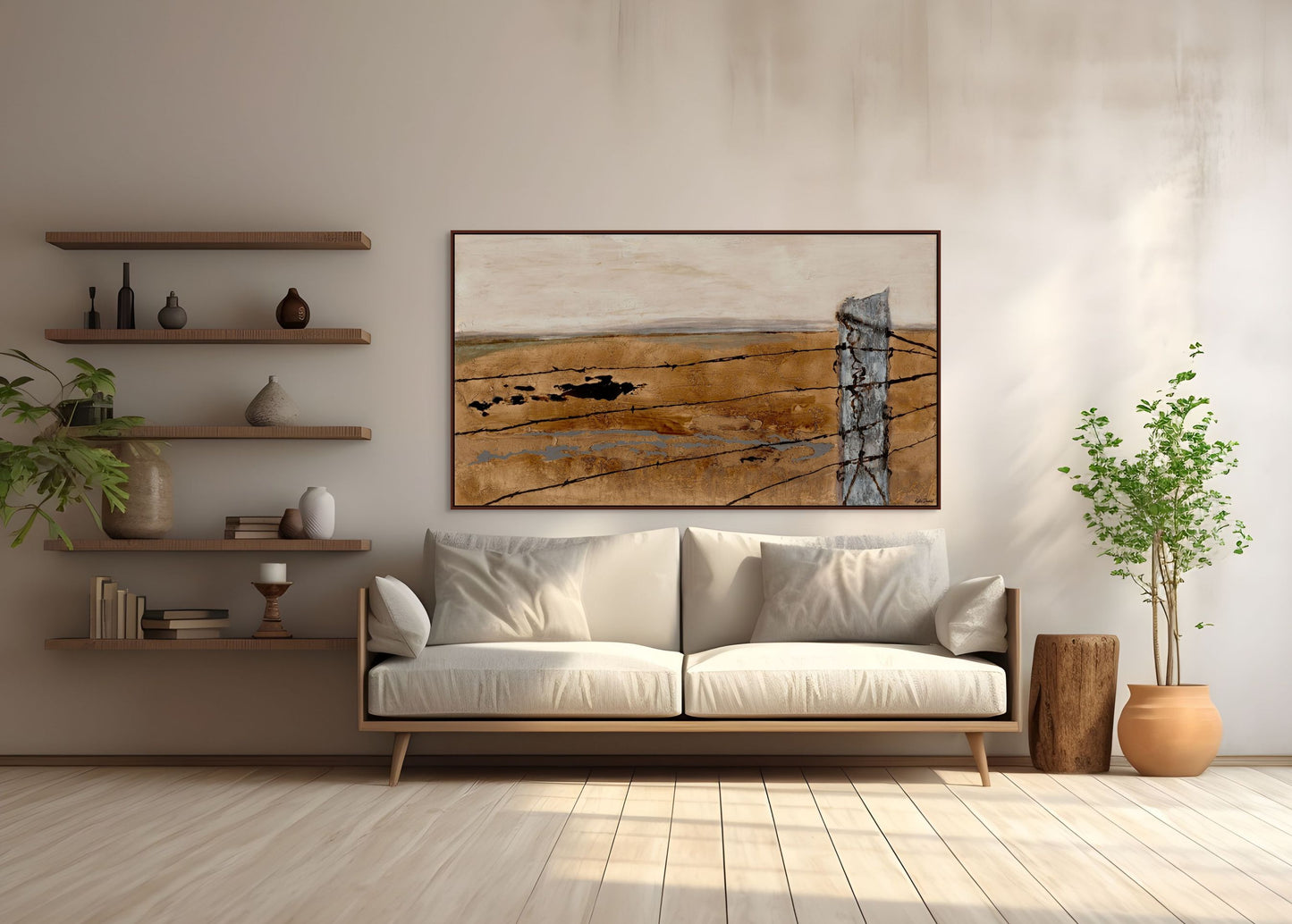 THE LONG PADDOCK - Limited Edition Print