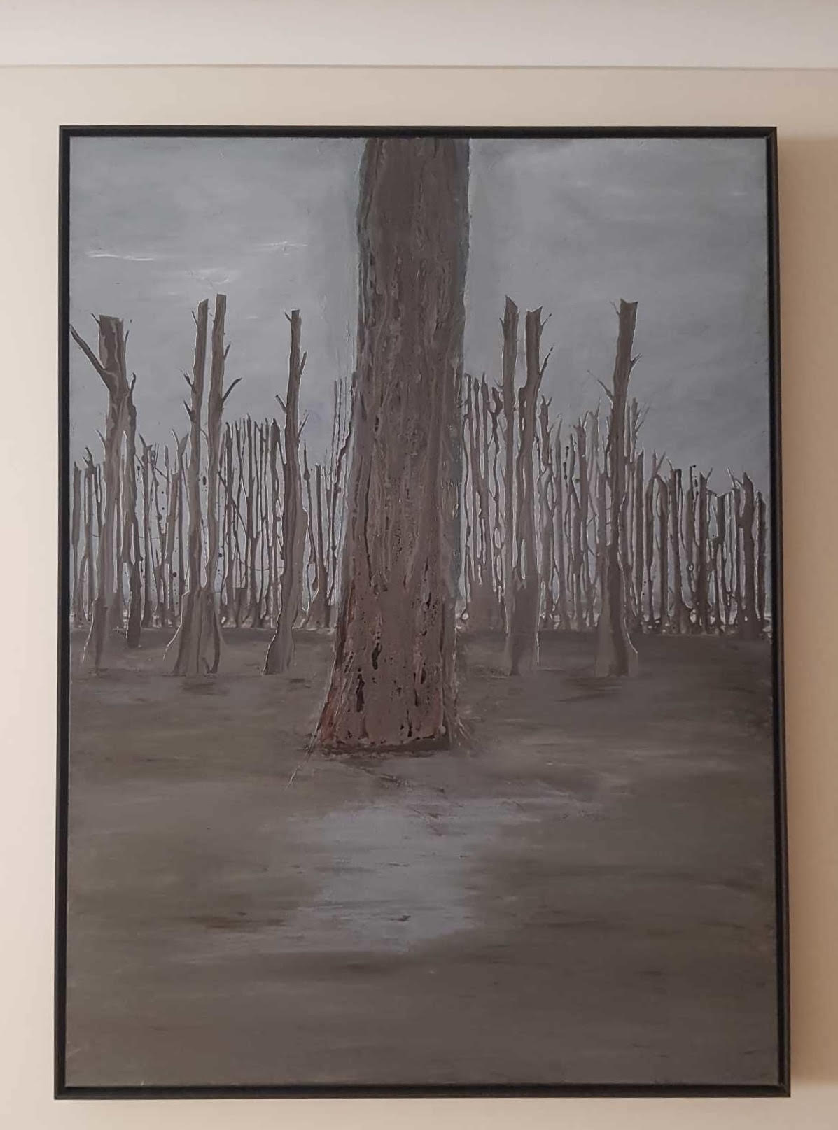 TREE STUDY HINZE DAM -Private Commission