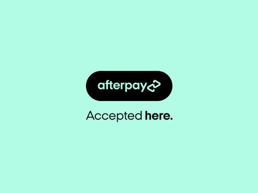 AFTERPAY now available