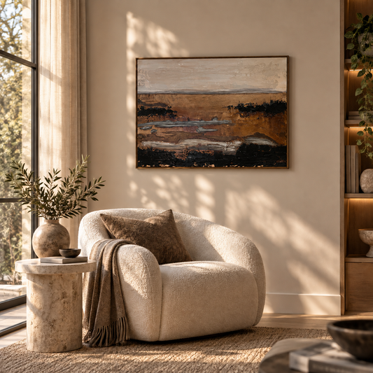 BACK O'BOURKE - Original Artwork - currently at AFFORDABLE ART FAIR MELBOURNE