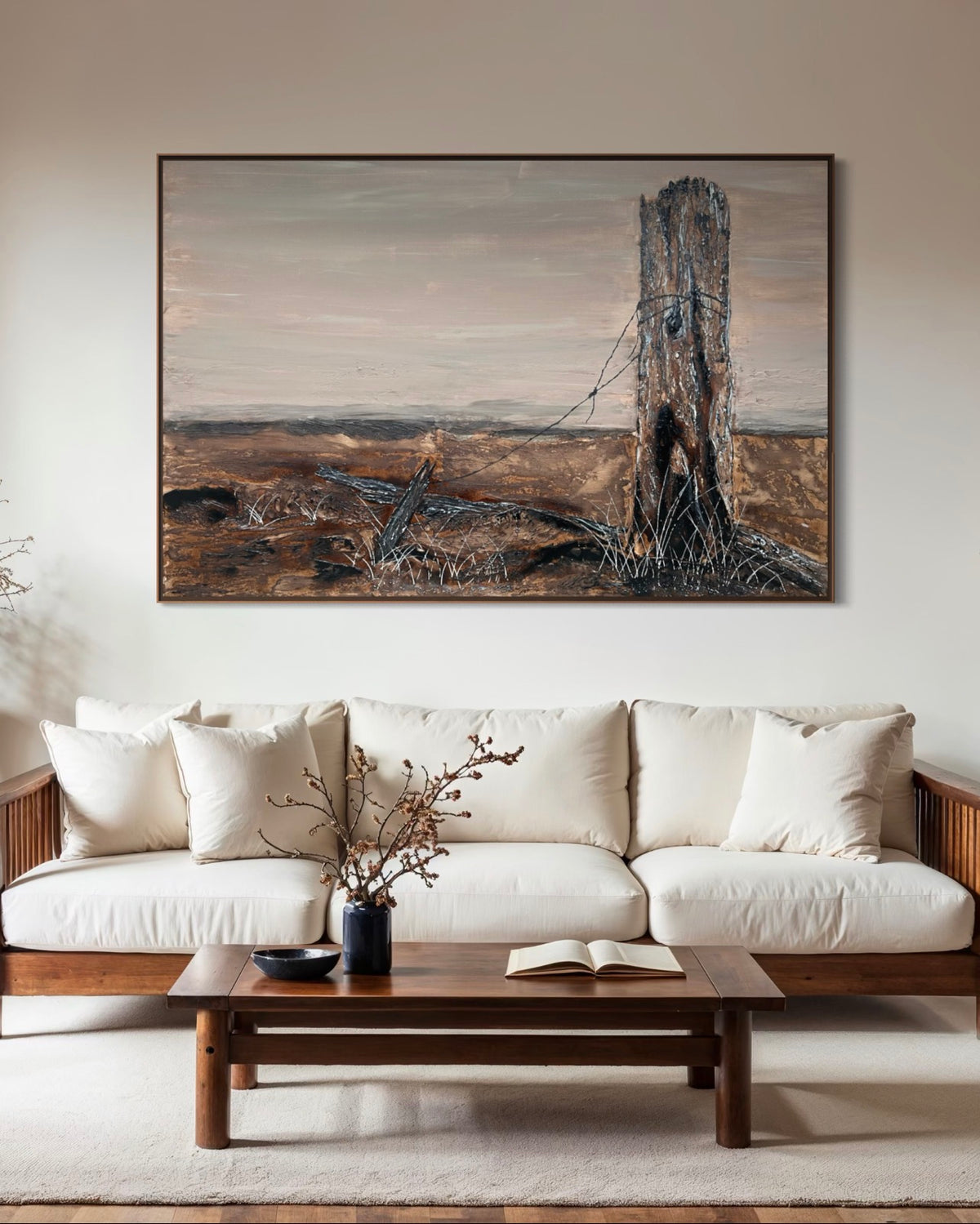 THE OLD FENCE POST - original artwork