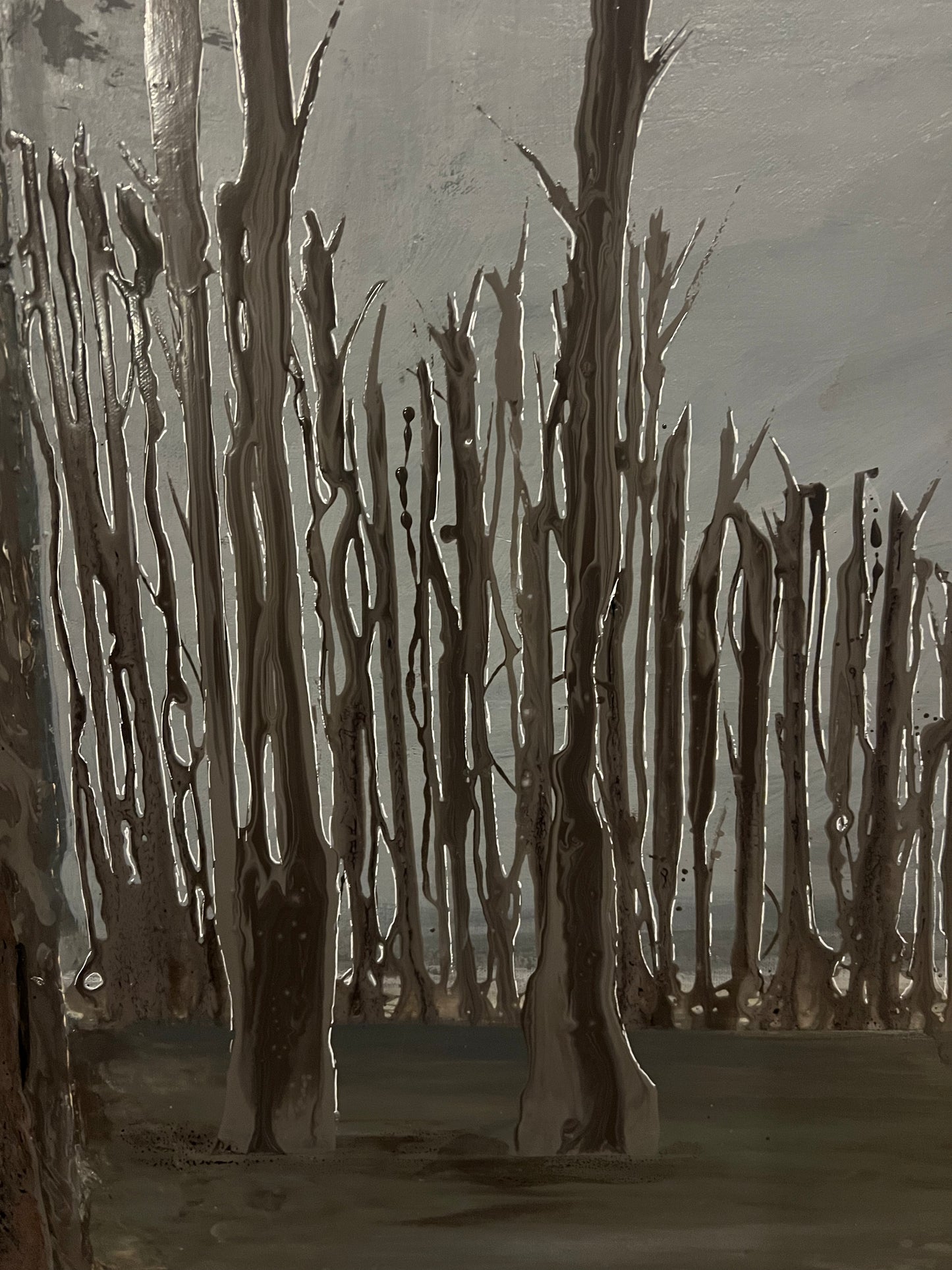 TREE STUDY HINZE DAM -Private Commission