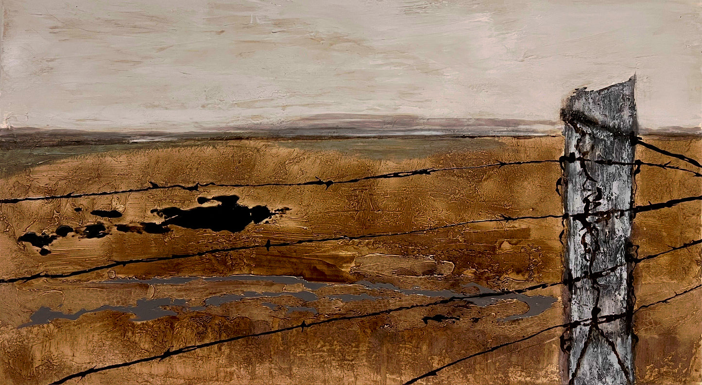 THE LONG PADDOCK - original artwork