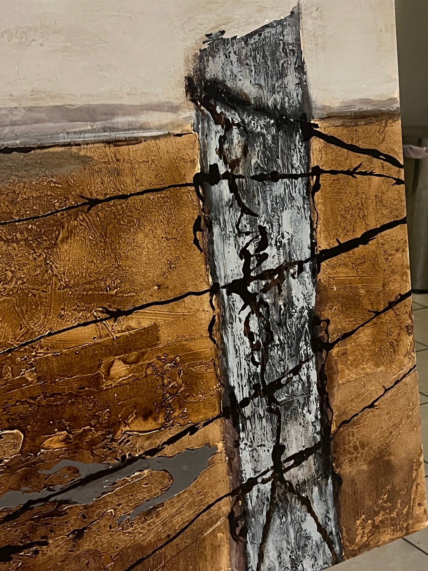 THE LONG PADDOCK - original artwork