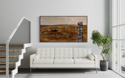 THE LONG PADDOCK - original artwork