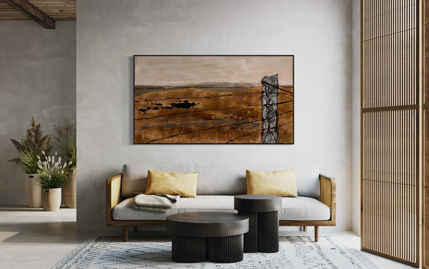 THE LONG PADDOCK - original artwork