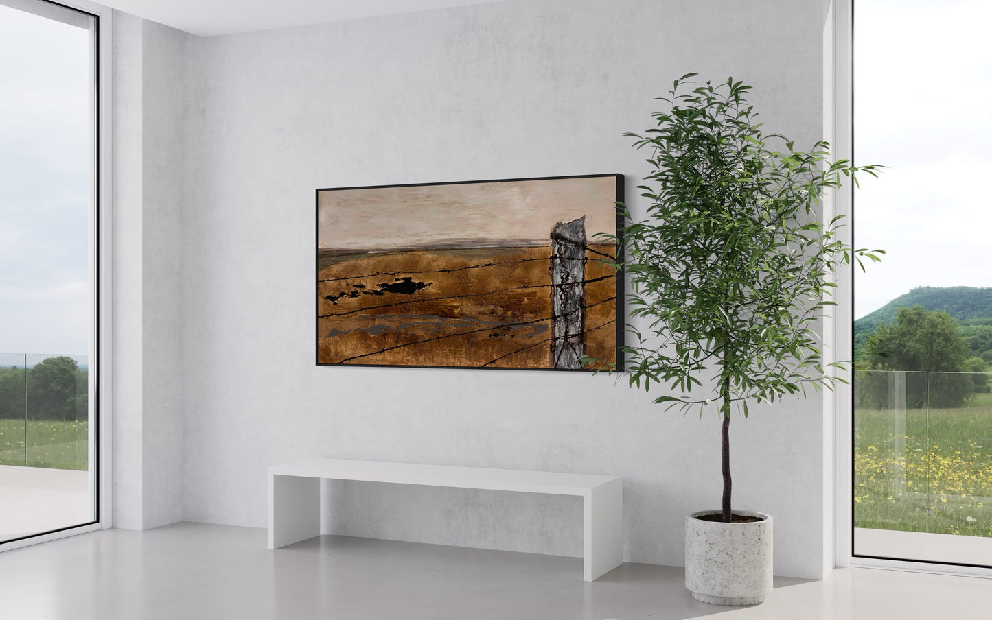 THE LONG PADDOCK - original artwork