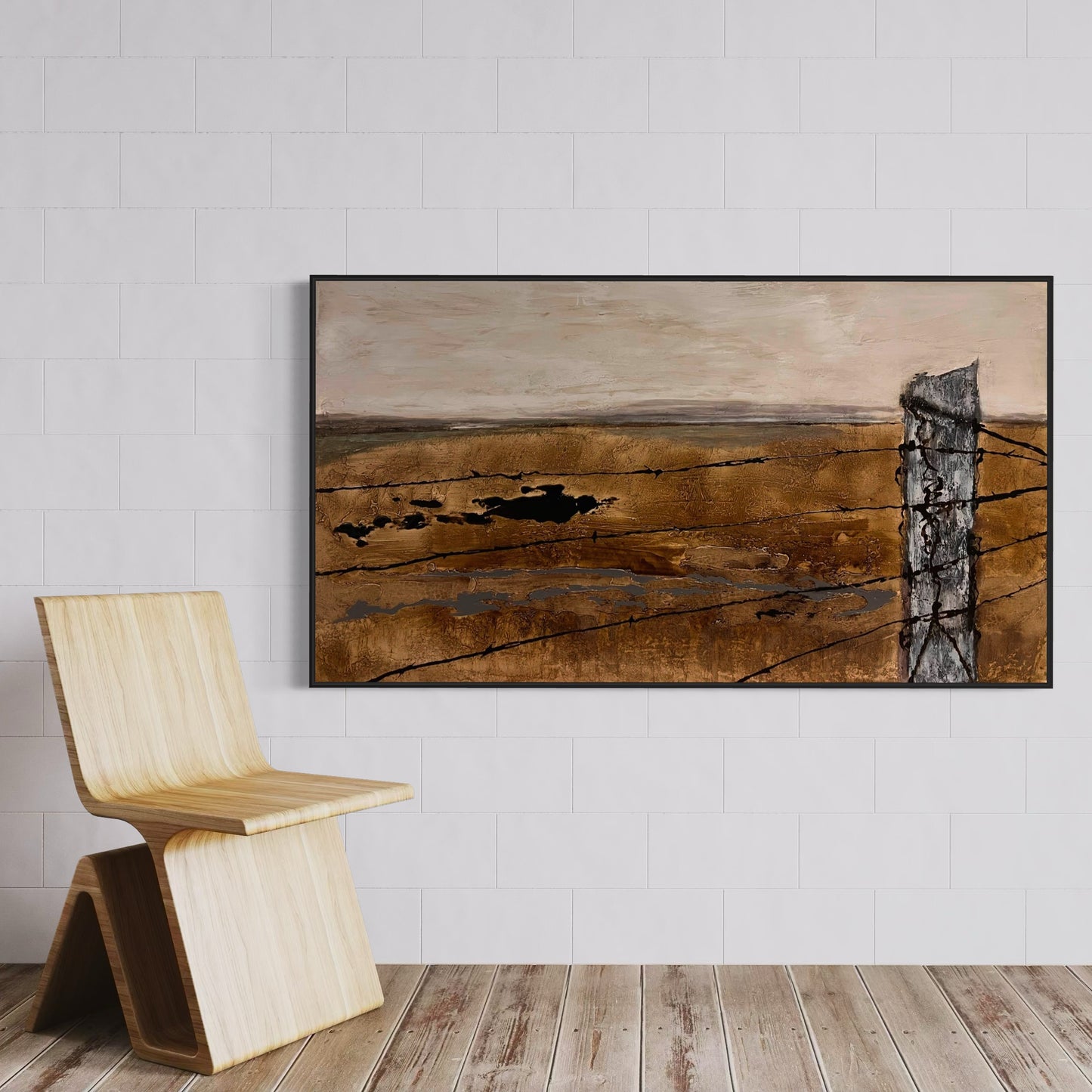 THE LONG PADDOCK - original artwork