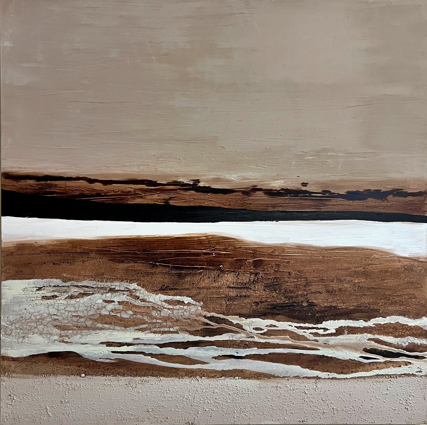 LAKE EYRE SALT (LEFT) - Limited Edition Print