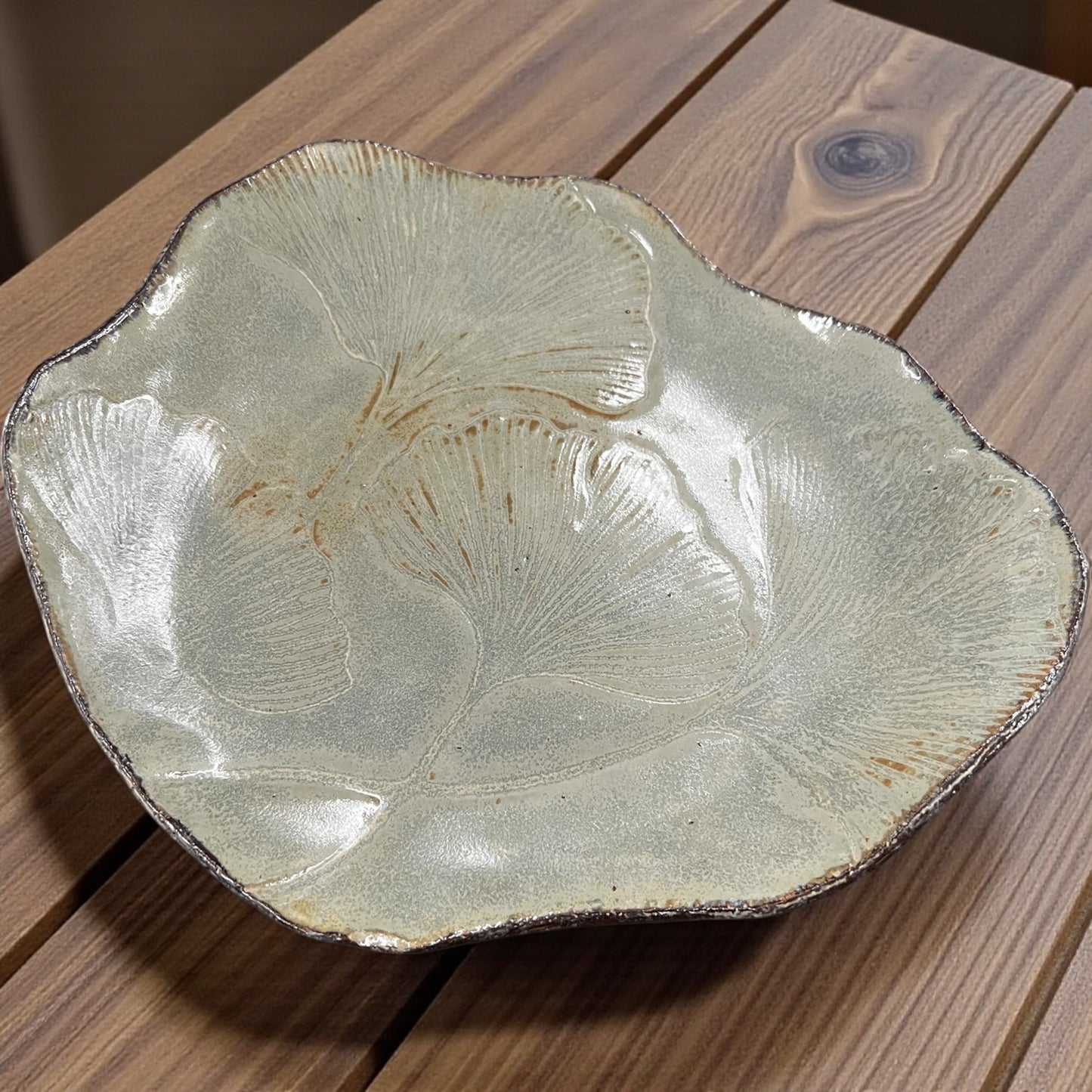AROKA Gingko Platter Small