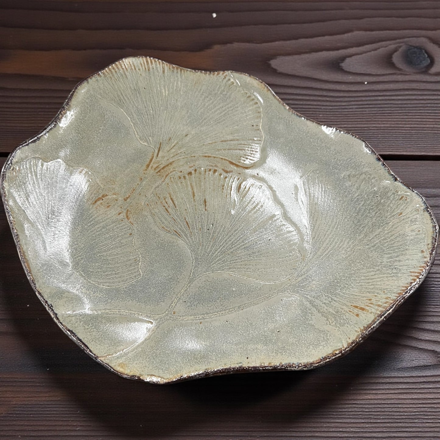 AROKA Gingko Platter Small