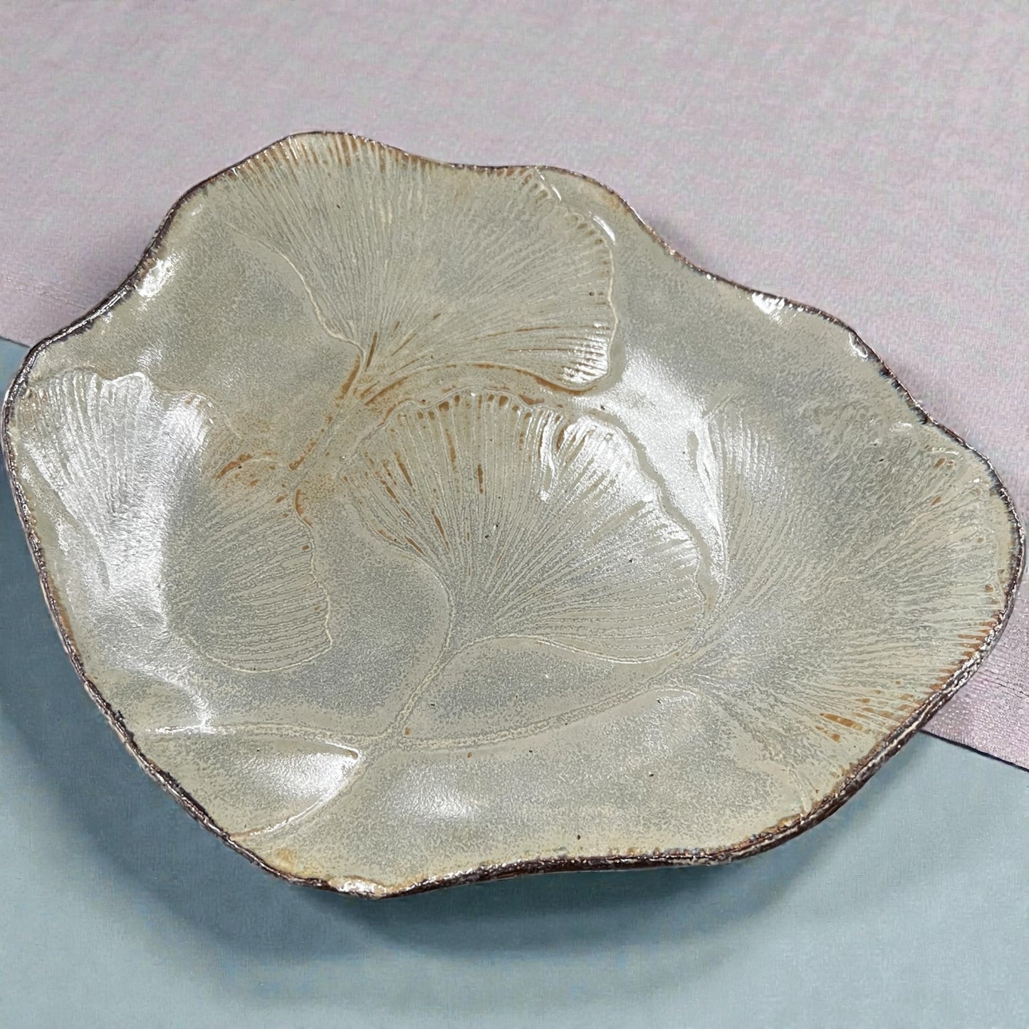 AROKA Gingko Platter Small