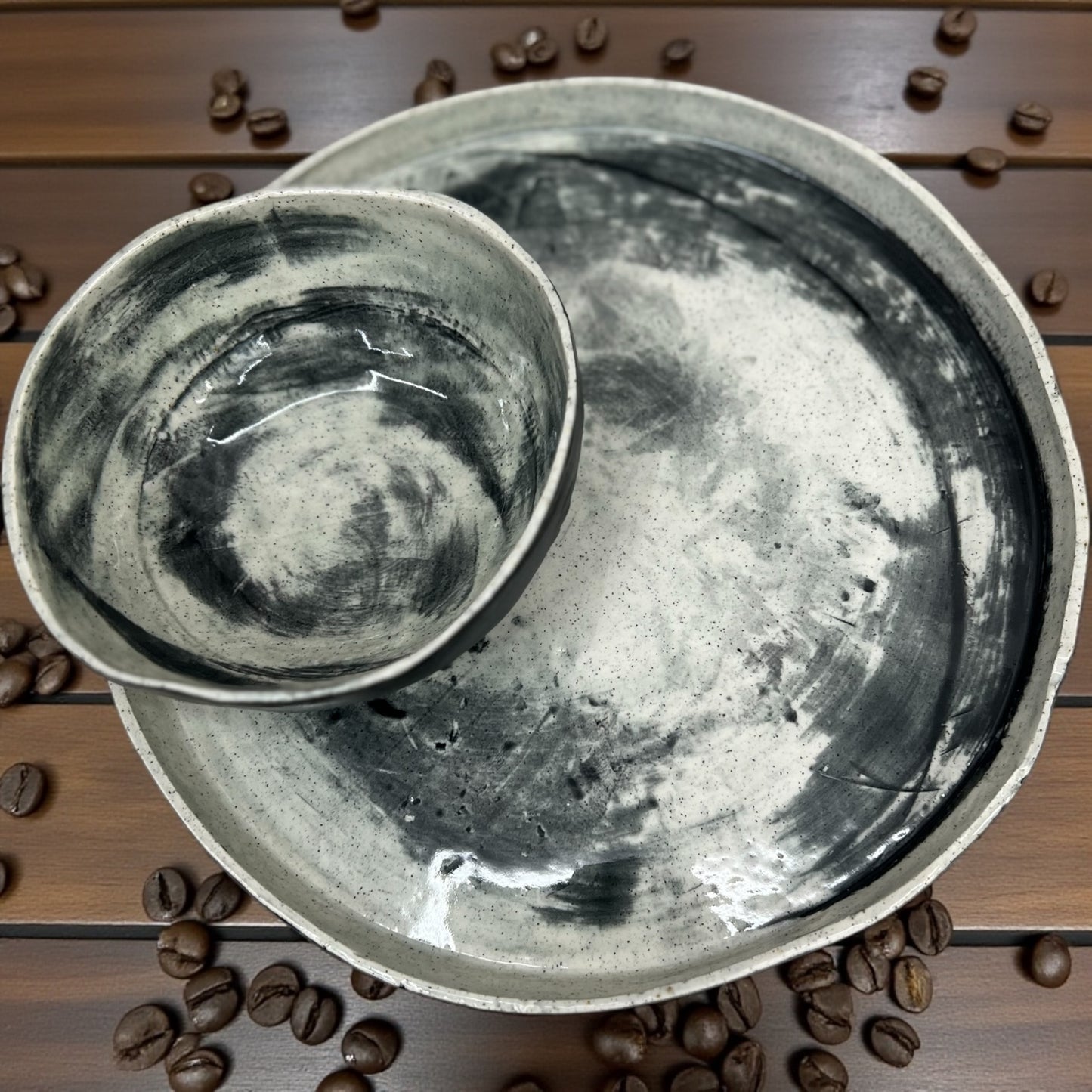 AROKA - The Core Set - Plate & Bowl Combo