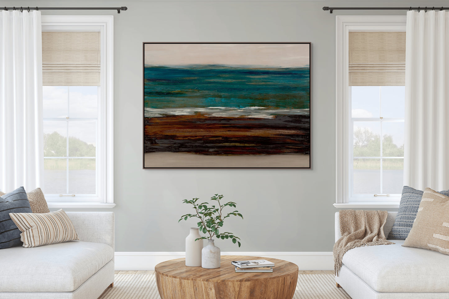 Phillip Island - FRAMED PRINT Exclusive to THE BLOCK SHOP