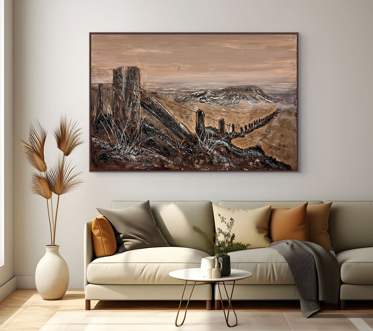 OUTBACK FENCE - original artwork